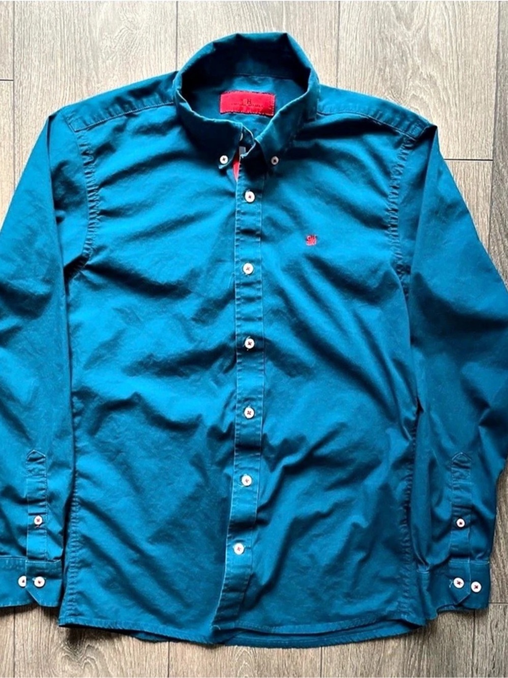Carolina Herrera Men's Button-Up 100% Cotton Shirt Size S
